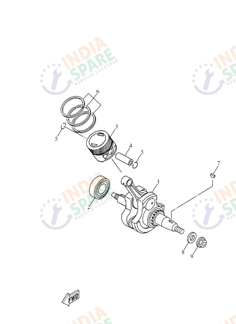 CRANKSHAFT & PISTON